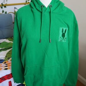 Psycho Bunny Green Sweatshirt Hoodie Pullover